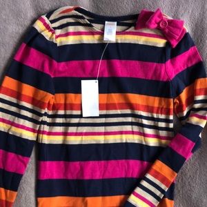 Gymboree Long Sleeved Striped Shirt Girls Size 9